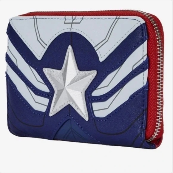 NWT Loungefly Marvel The Falcon and the Winter Soldier Wallet - Picture 1 of 4